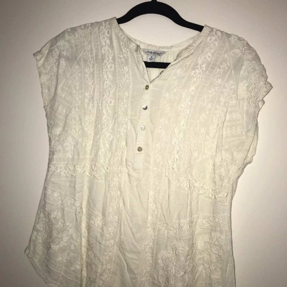 Lucky brand blouse size medium